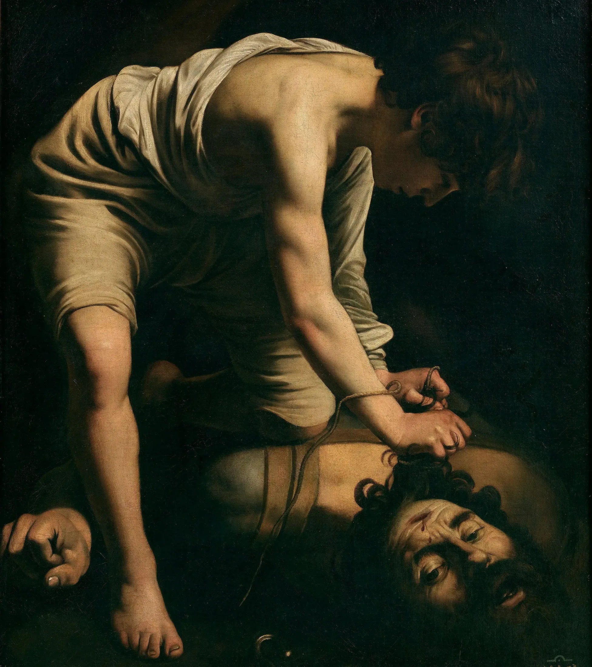 David et Goliath - Le Caravage image 1 reproduction de peinture à l’huile