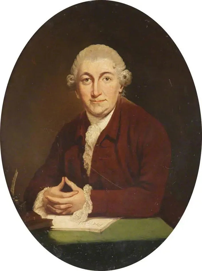 David Garrick (1717–1779) - Joshua Reynolds image 1 copie de tableau peinte à la main