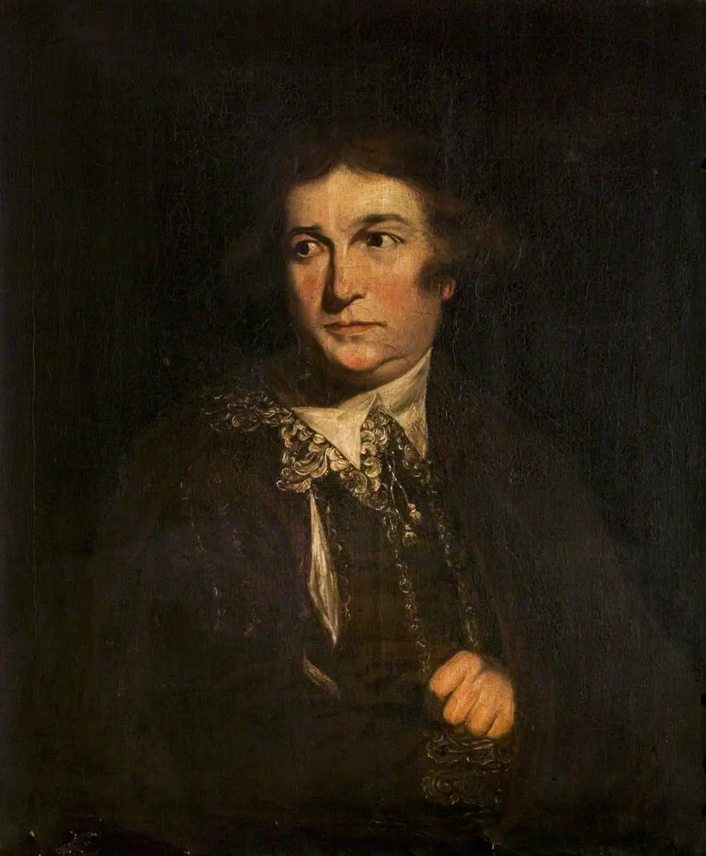 David Garrick (1717–1779) - Joshua Reynolds image 1 copie peinte à la main à l’huile