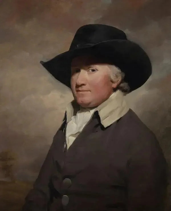 David Hunter de Blackness (décédé en 1809) - Henry Raeburn image 1 copie peinte à la main à l’huile
