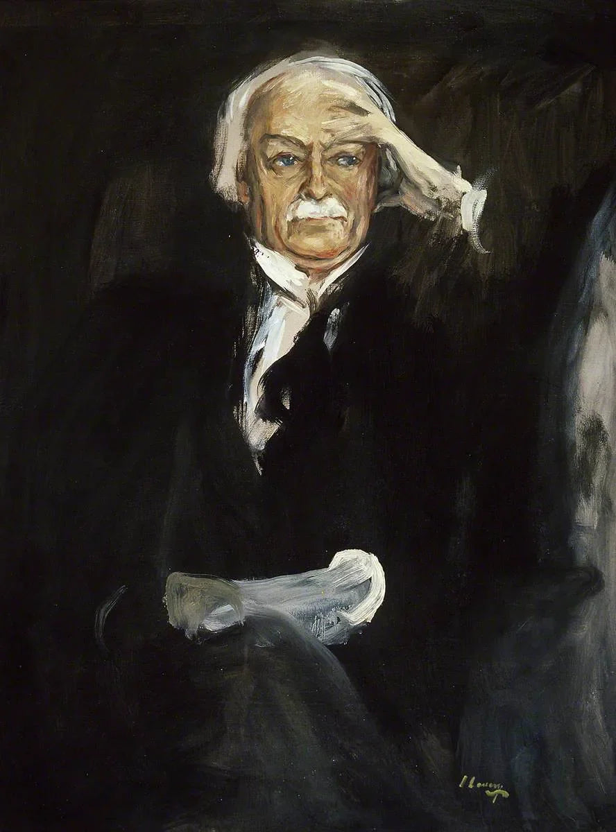 David Lloyd George (1863–1945) - John Lavery image 1 reproduction artisanale de tableau