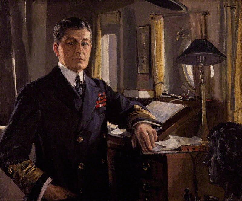 David Richard Beatty, 1er comte Beatty - John Lavery image 1 reproduction réalisée par Alpha Reproduction