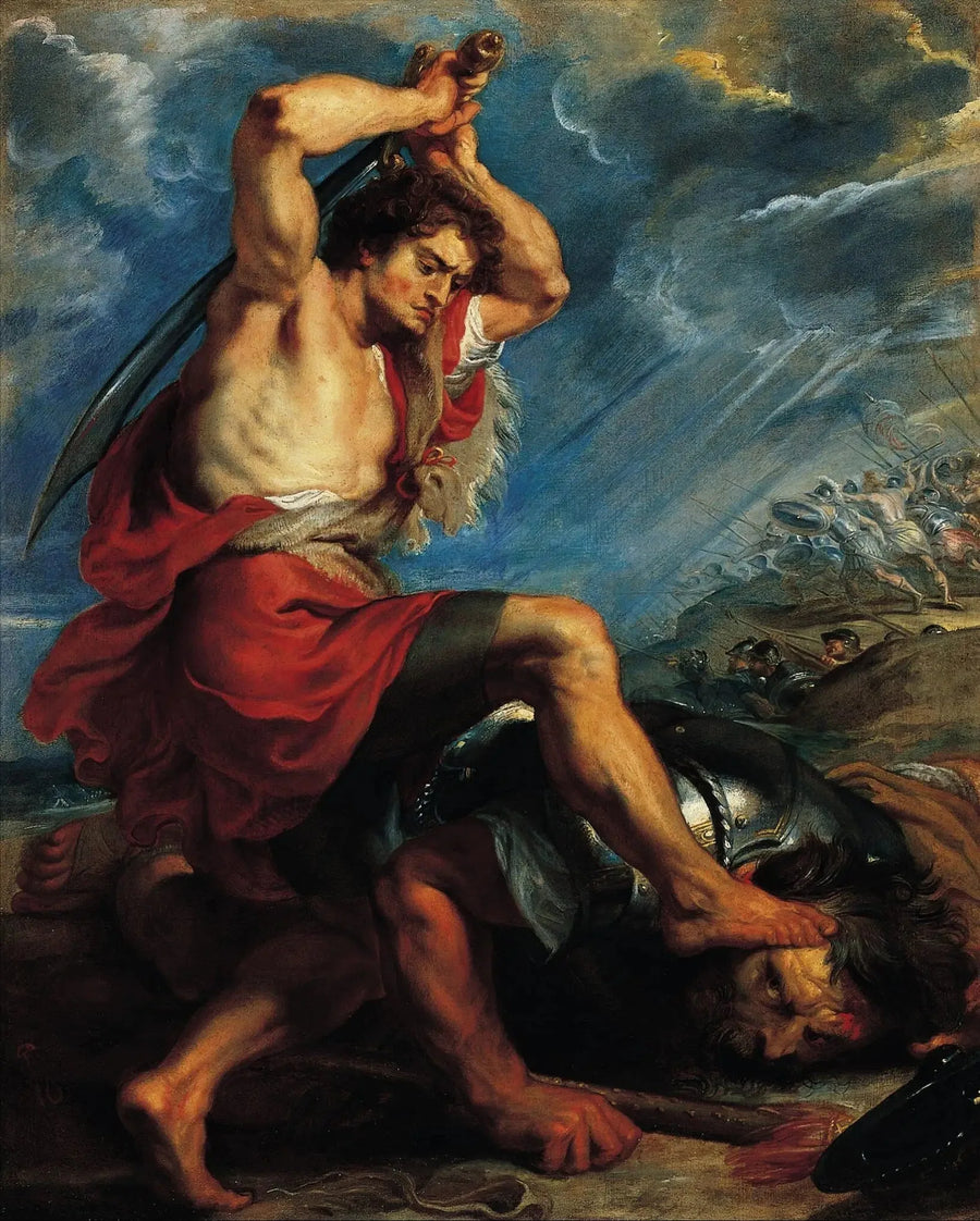 David tuant Goliath - Peter Paul Rubens
