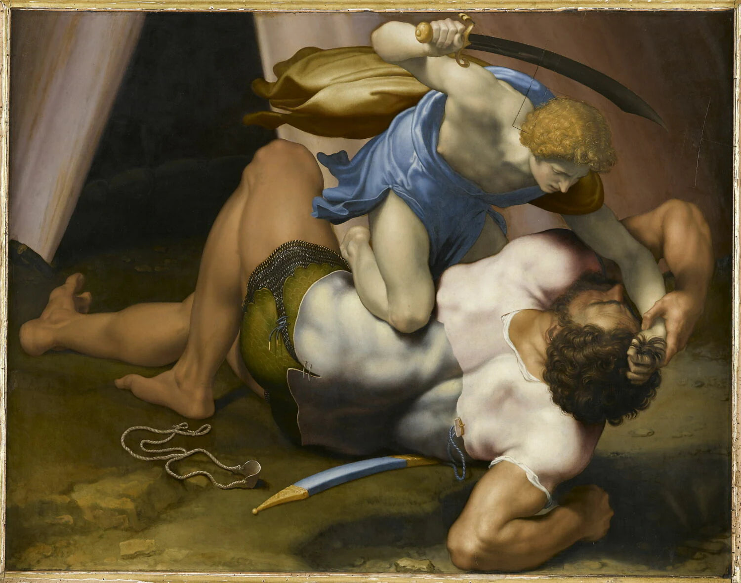 David vainqueur de Goliath - Daniele Da Volterra (Daniele Ricciarelli, dit)