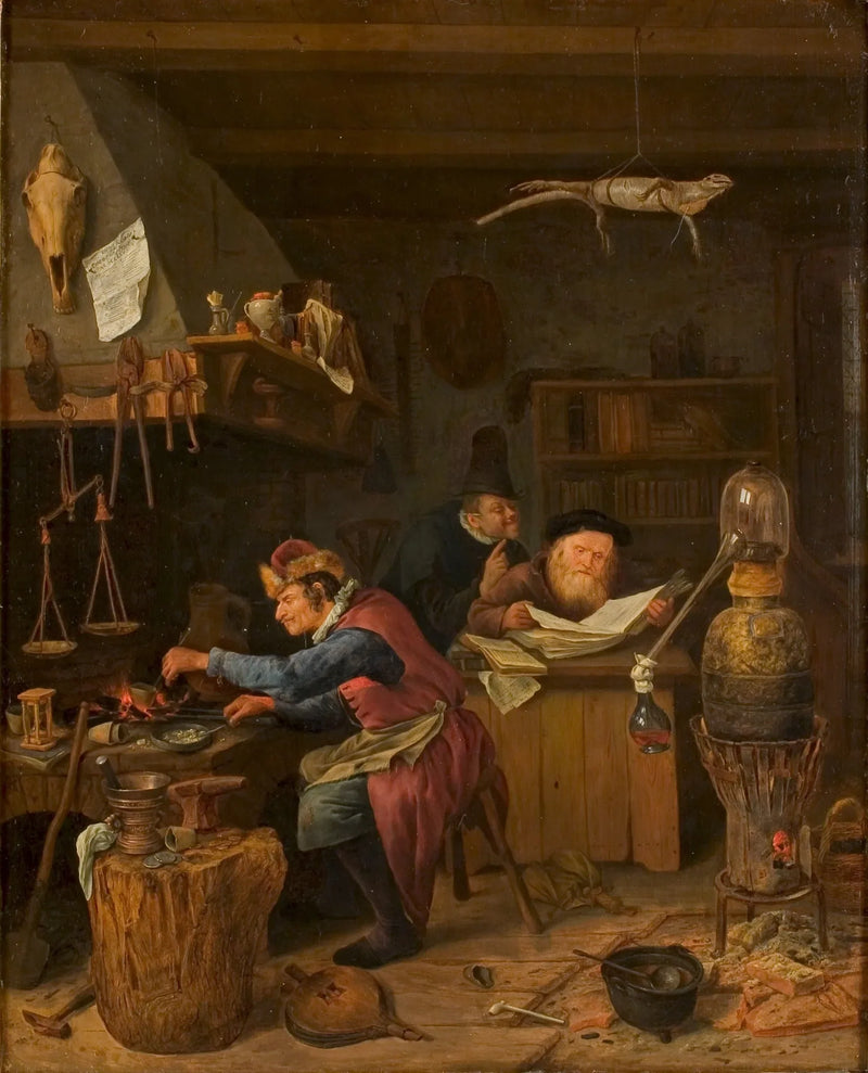 De alchimisten - Jan Steen