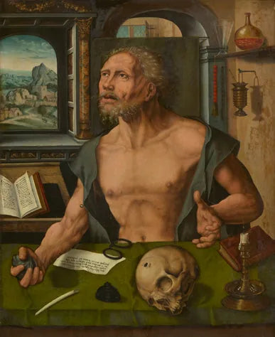 De H. Hiëronymus - Joos van Cleve