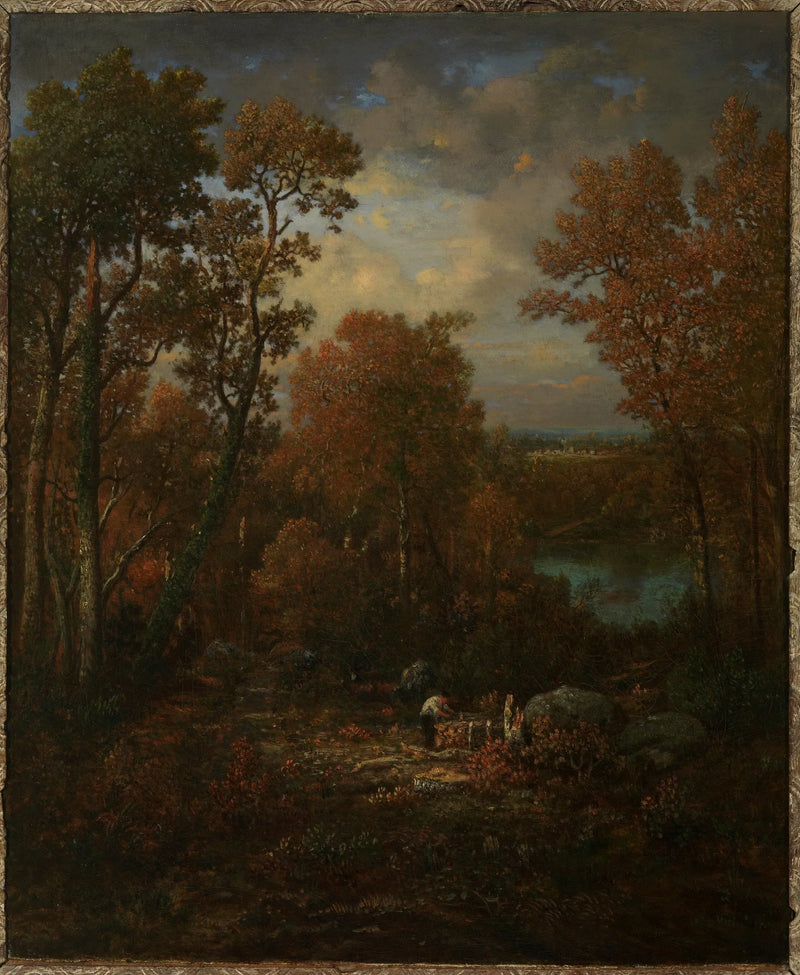 De houthakker (Le bûcheron). - Théodore Rousseau
