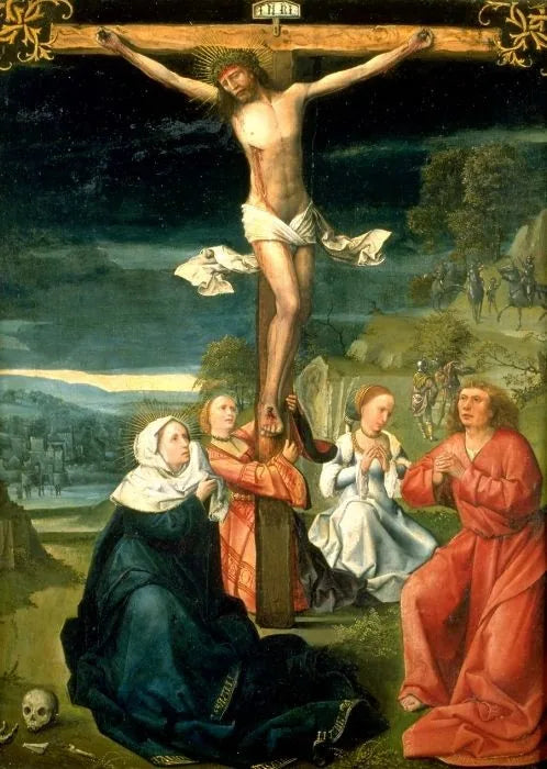 De kruisiging - Bernard van Orley image 1 tableau peint à l’huile sur toile