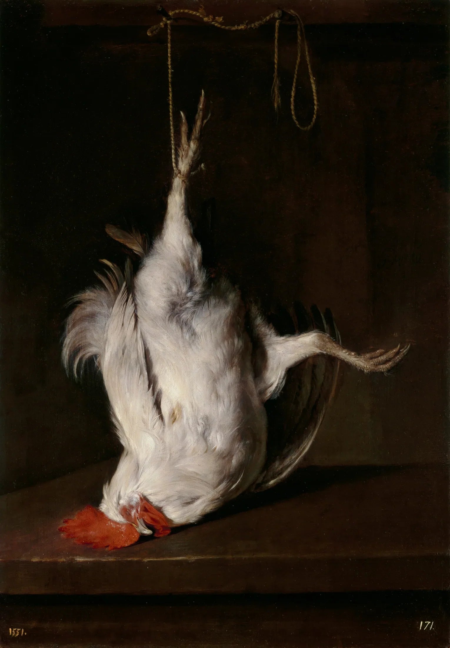 Dead Cockdkg - Gabriel Metsu image 1 reproduction de peinture à l’huile