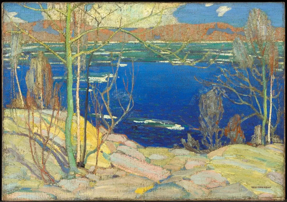 Débâcle - Tom Thomson image 1 reproduction artisanale de tableau