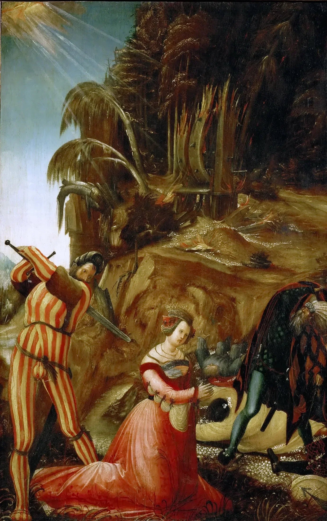Décapitation de sainte Catherine - Albrecht Altdorfer image 1 reproduction d’œuvre d’art à l’huile