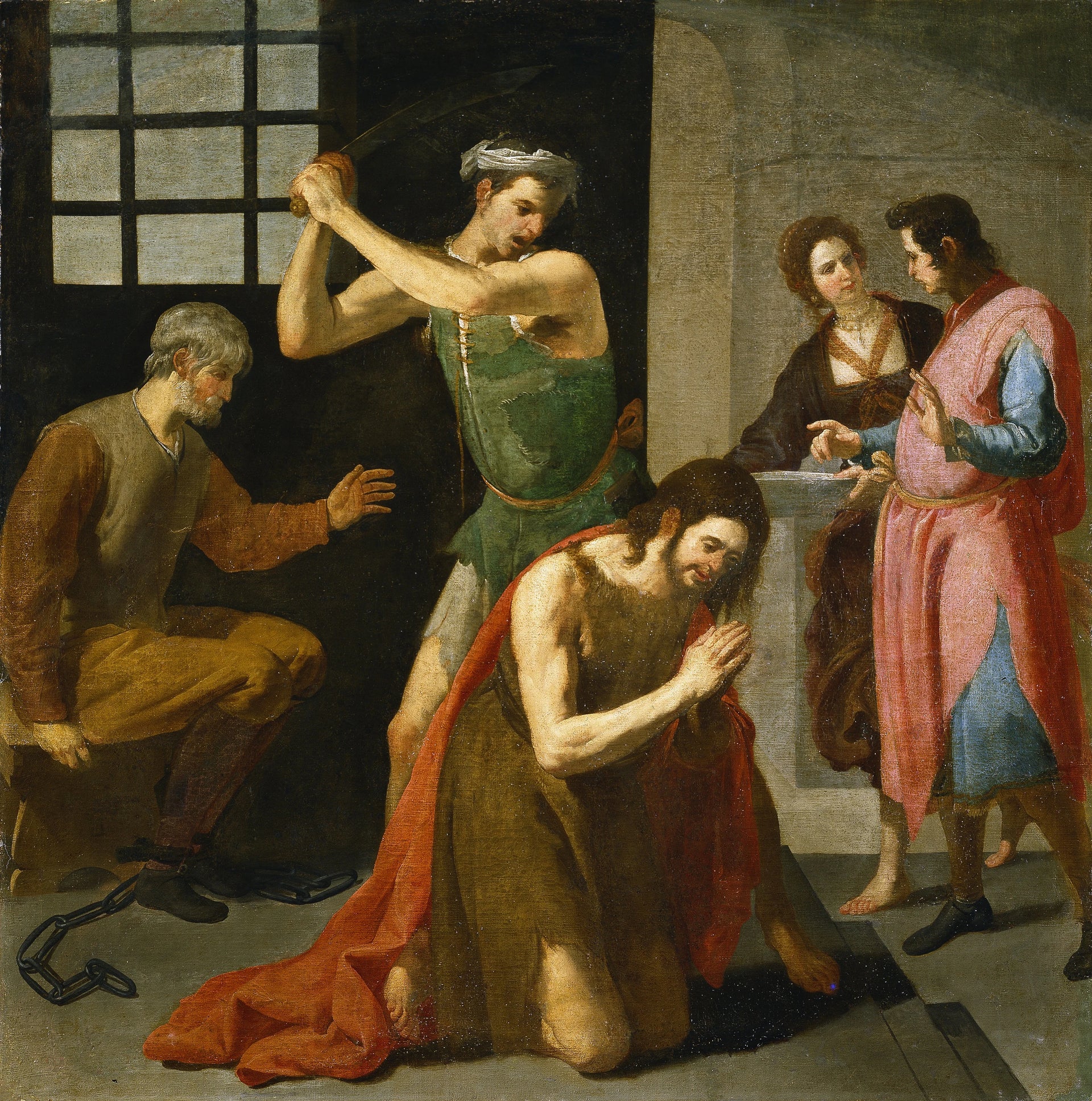 La décapitation de saint Jean-Baptiste - José Leonardo