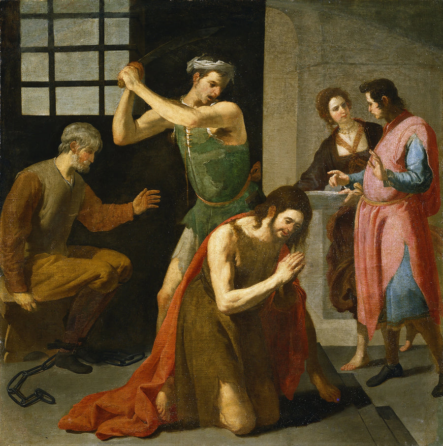 La décapitation de saint Jean-Baptiste - José Leonardo
