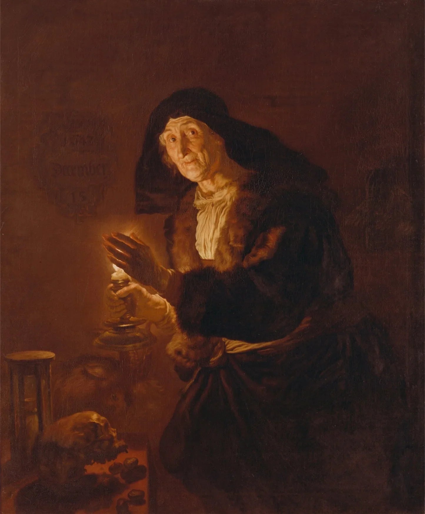 Décembre - Joachim von Sandrart image 1 tableau peint à l’huile sur toile