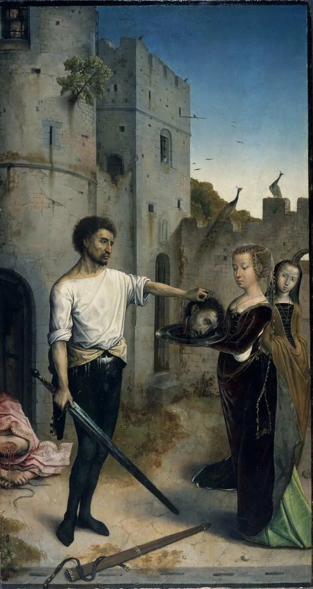 Décollation de saint Jean Baptiste - Juan de Flandes image 1 reproduction d’œuvre d’art à l’huile