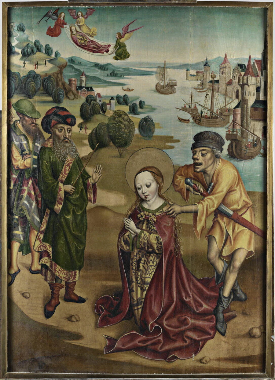 La décollation de sainte Catherine d'Alexandrie - Artiste inconnu