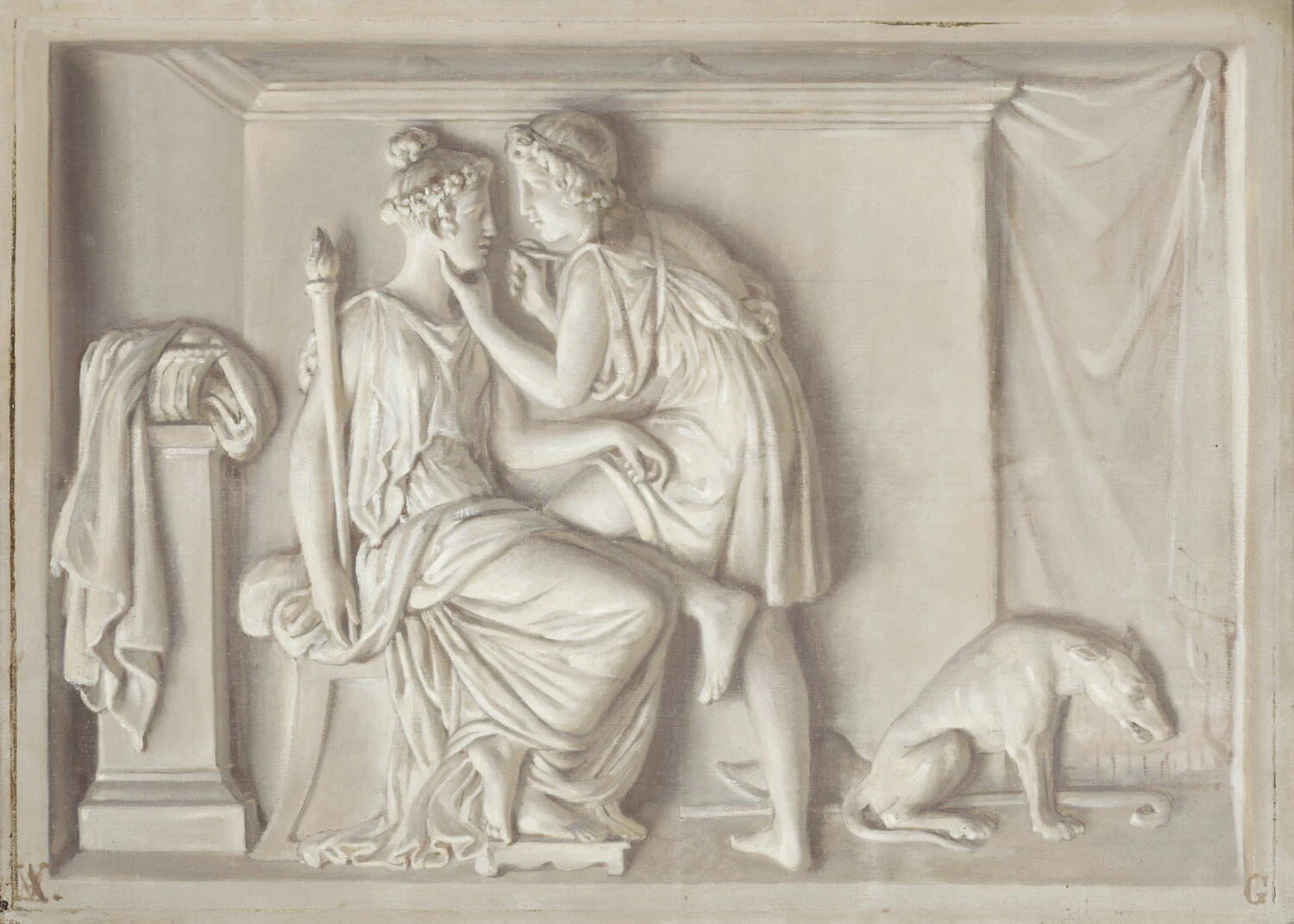 Décor : Huit scènes antiques - Auguste Vinchon