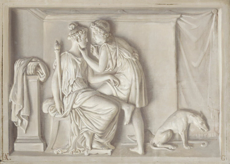 Décor : Huit scènes antiques - Auguste Vinchon