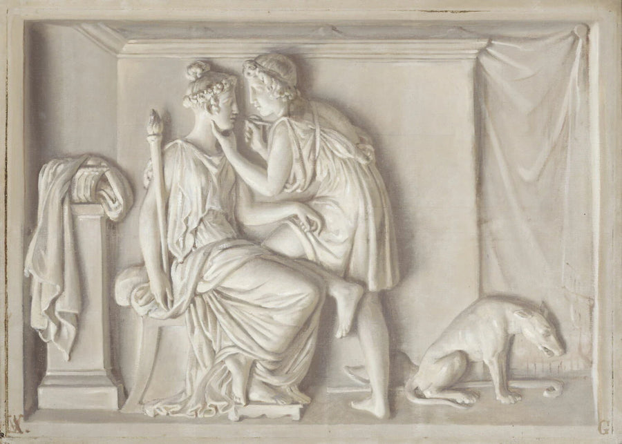 Décor : Huit scènes antiques - Auguste Vinchon