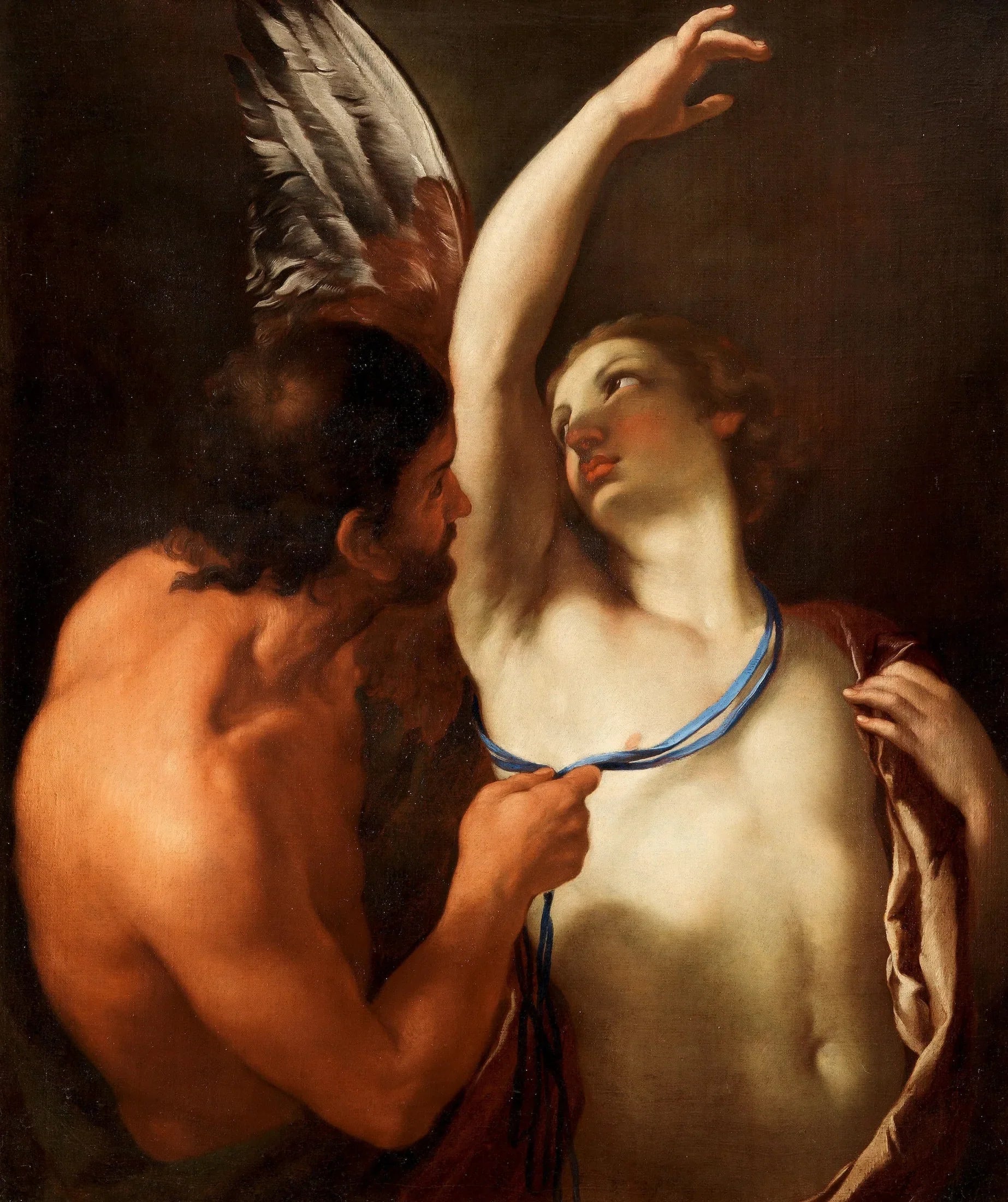 Dédale et Icare - Andrea Sacchi image 1 reproduction de peinture à l’huile