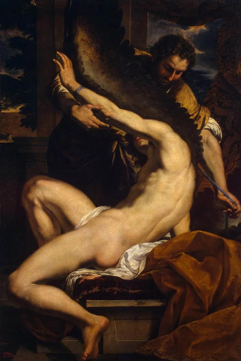 Dédale et Icare - Charles Le Brun image 1 copie de tableau peinte à la main