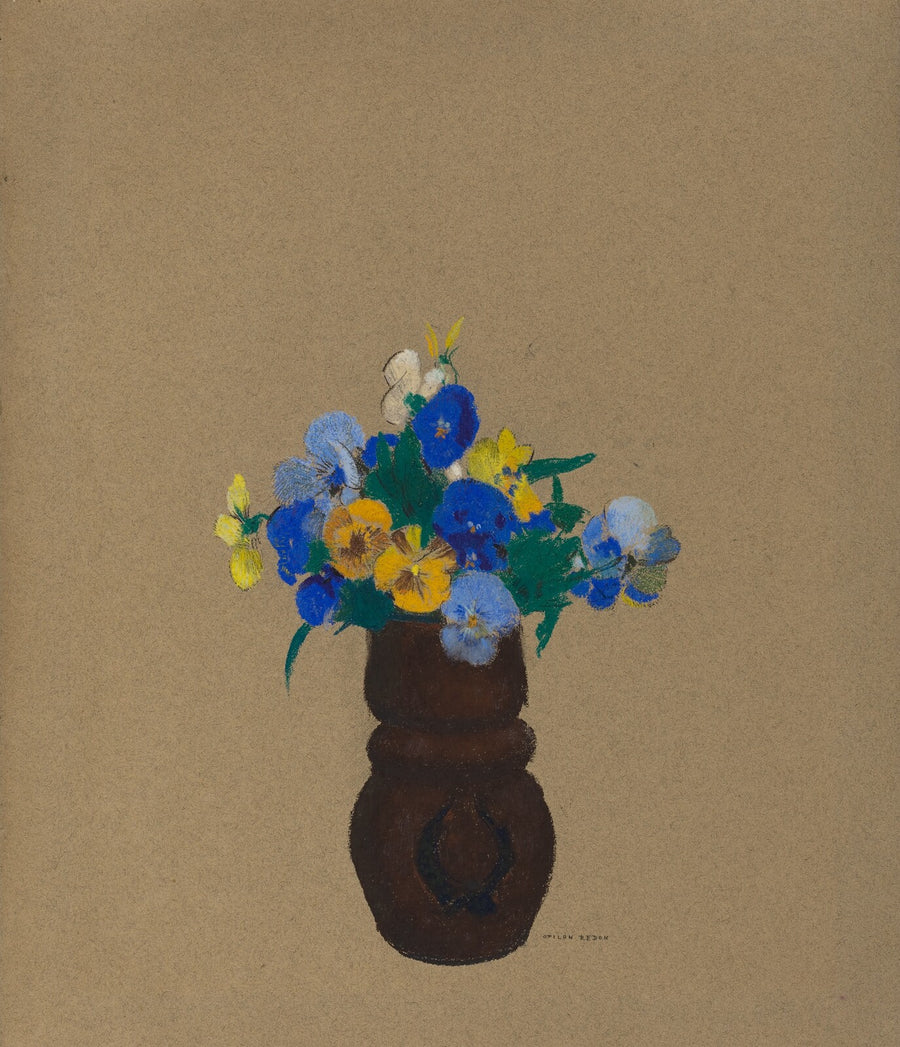 Pansies - Odilon Redon