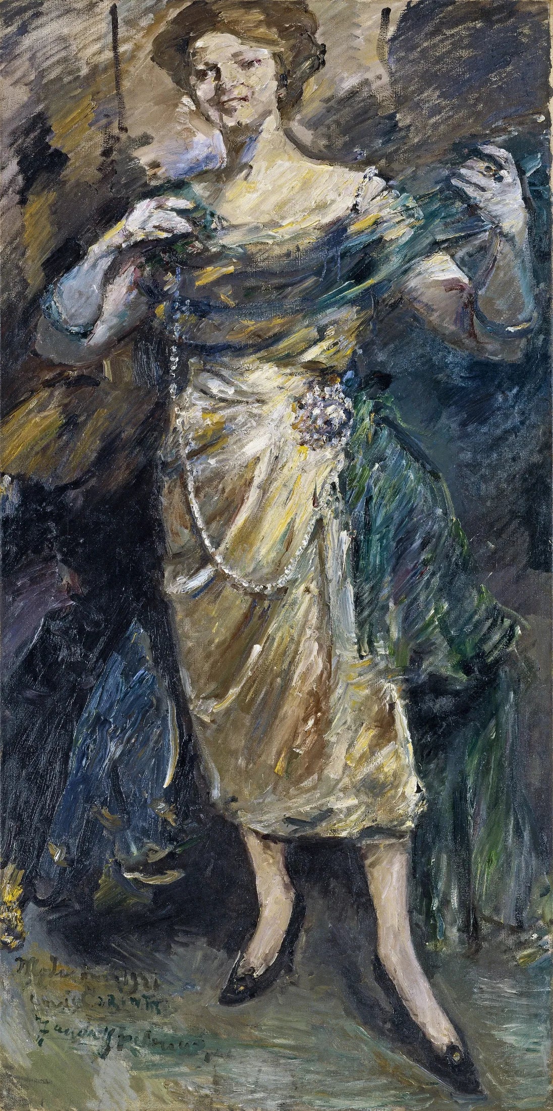 Défilé de mode - Lovis Corinth image 1 copie de tableau peinte à la main