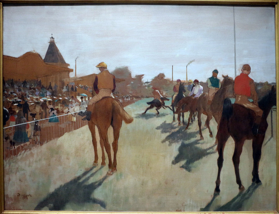 Le Défilé, 1866–1868 – Edgar Degas