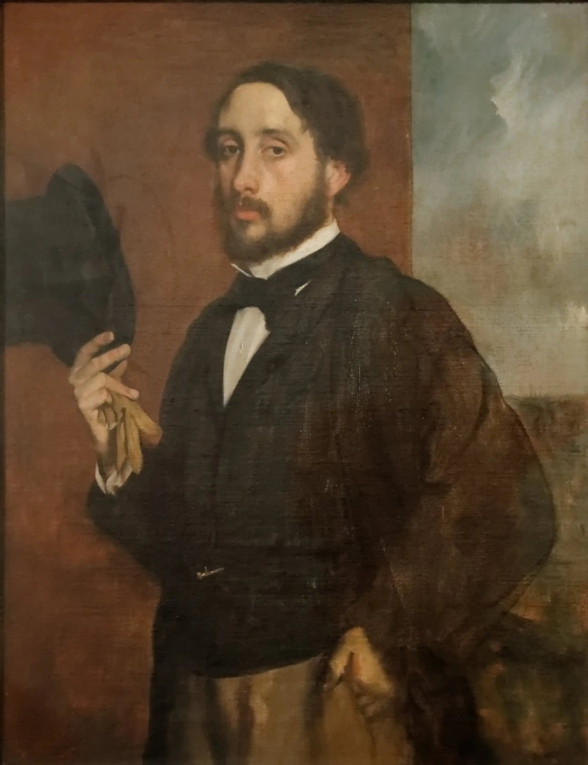 Degas saluant - Edgar Degas image 1 copie de tableau peinte à la main