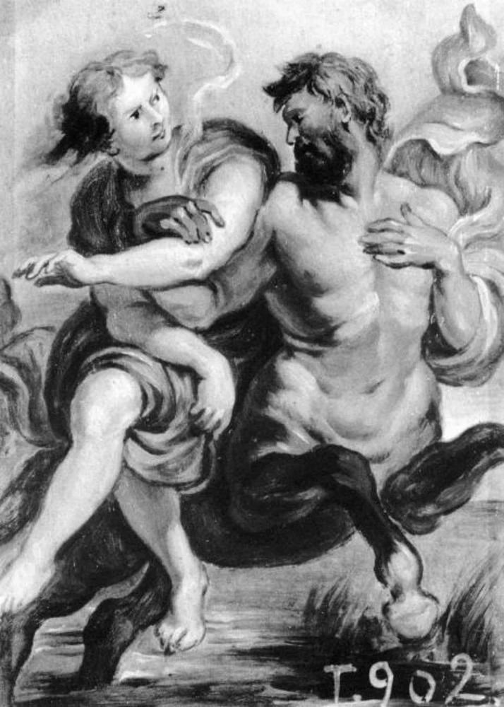Déjanire et Nessus (Ovide, Métamorphoses, IX, 111-123) - Artiste inconnu