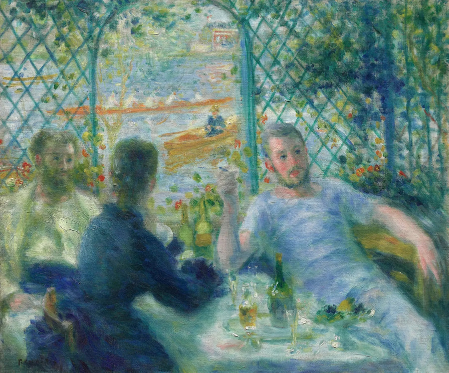 Déjeuner au bord de la rivière - Pierre-Auguste Renoir