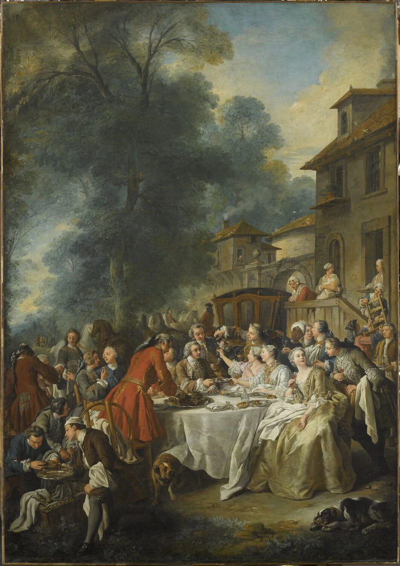 Un Déjeuner de chasse - Jean-François de Troy