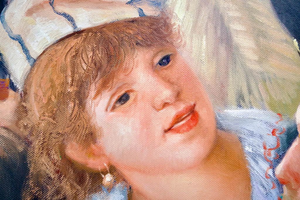 Déjeuner des Canotiers (Renoir) - Alpha Reproduction | 160 x 120 cm image 11 copie peinte à la main à l’huile
