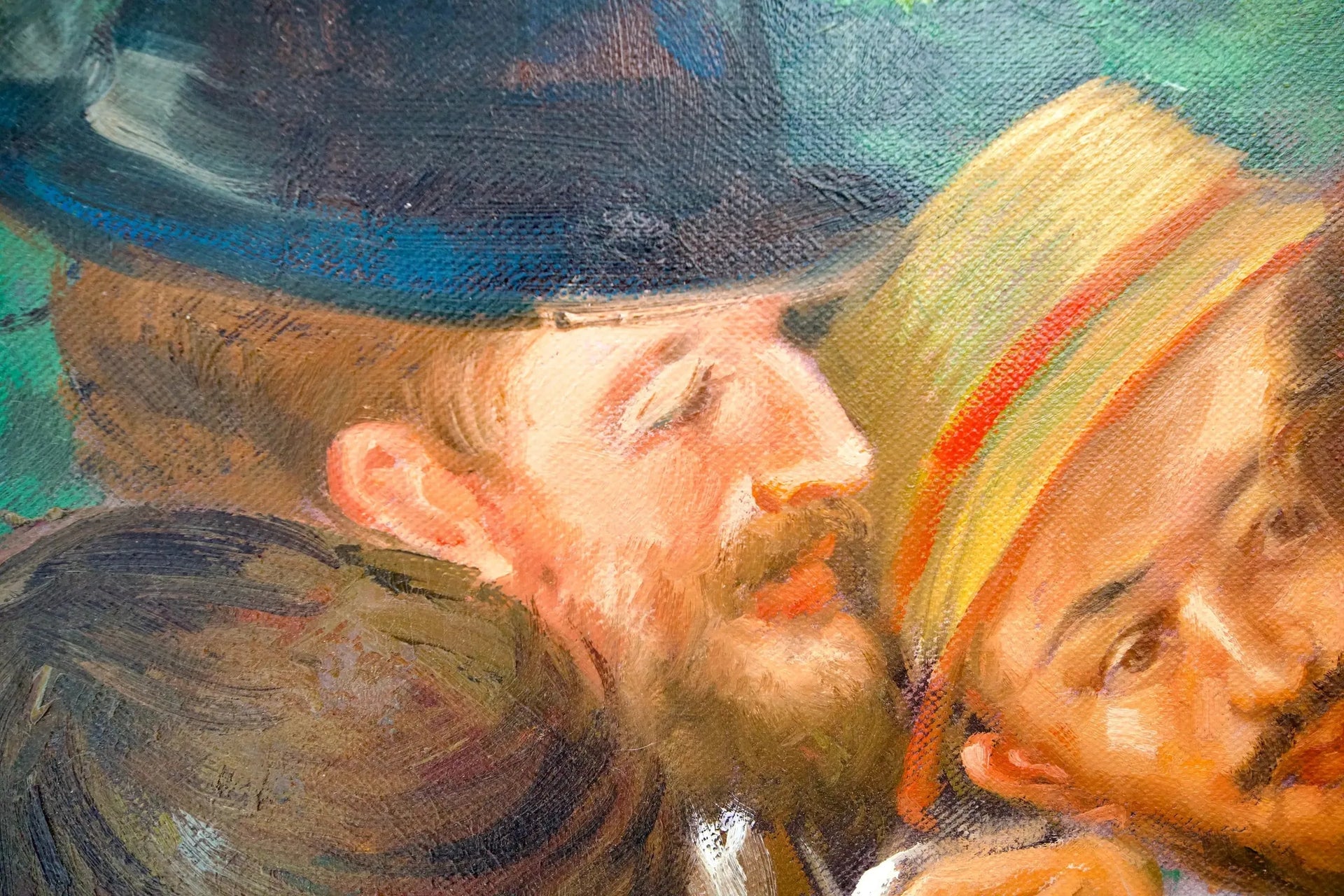 Déjeuner des Canotiers (Renoir) - Alpha Reproduction | 160 x 120 cm image 5 reproduction d’œuvre d’art à l’huile