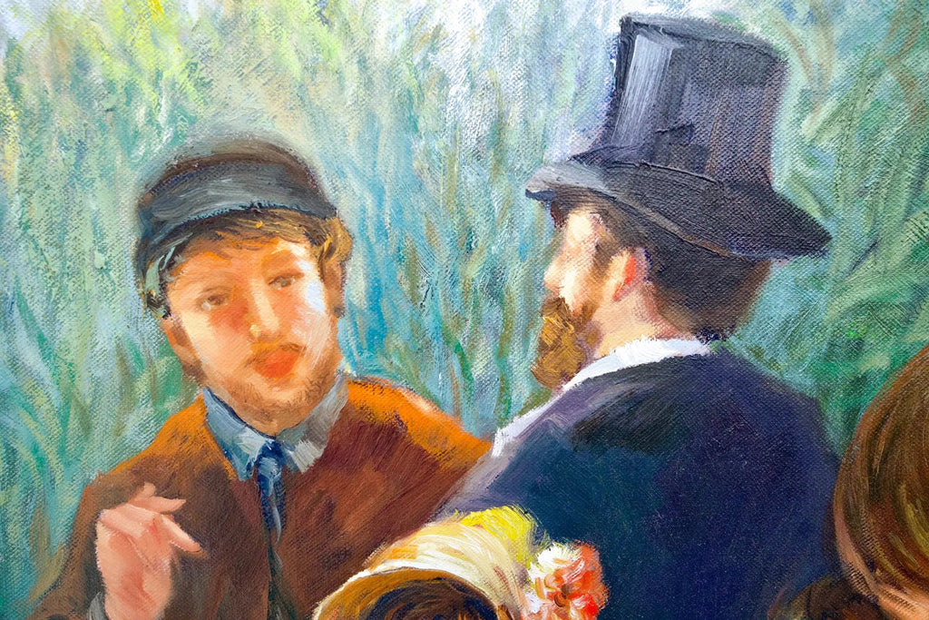 Déjeuner des Canotiers (Renoir) - Alpha Reproduction | 160 x 120 cm image 6 reproduction réalisée par Alpha Reproduction