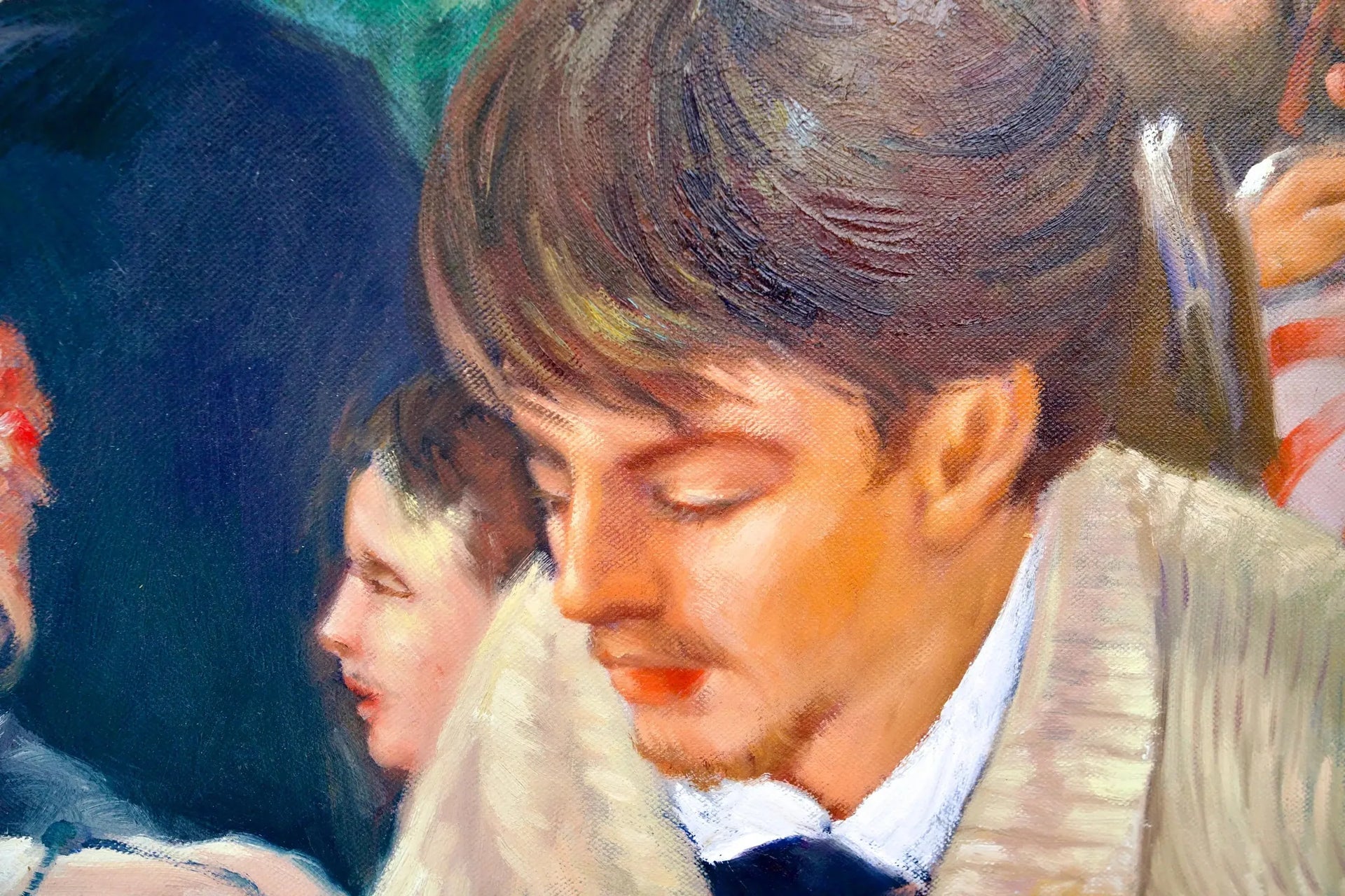 Déjeuner des Canotiers (Renoir) - Alpha Reproduction | 160 x 120 cm image 7 reproduction de peinture à l’huile