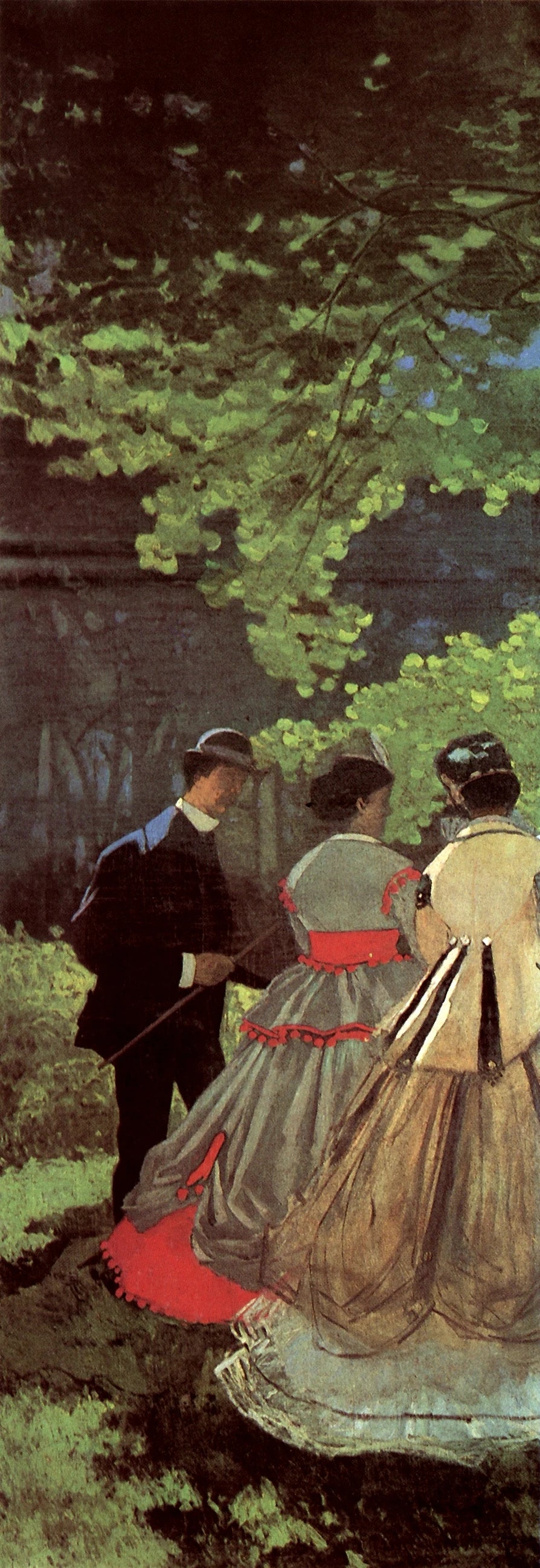 Le Déjeuner sur l’herbe, fragment gauche W63a – Claude Monet
