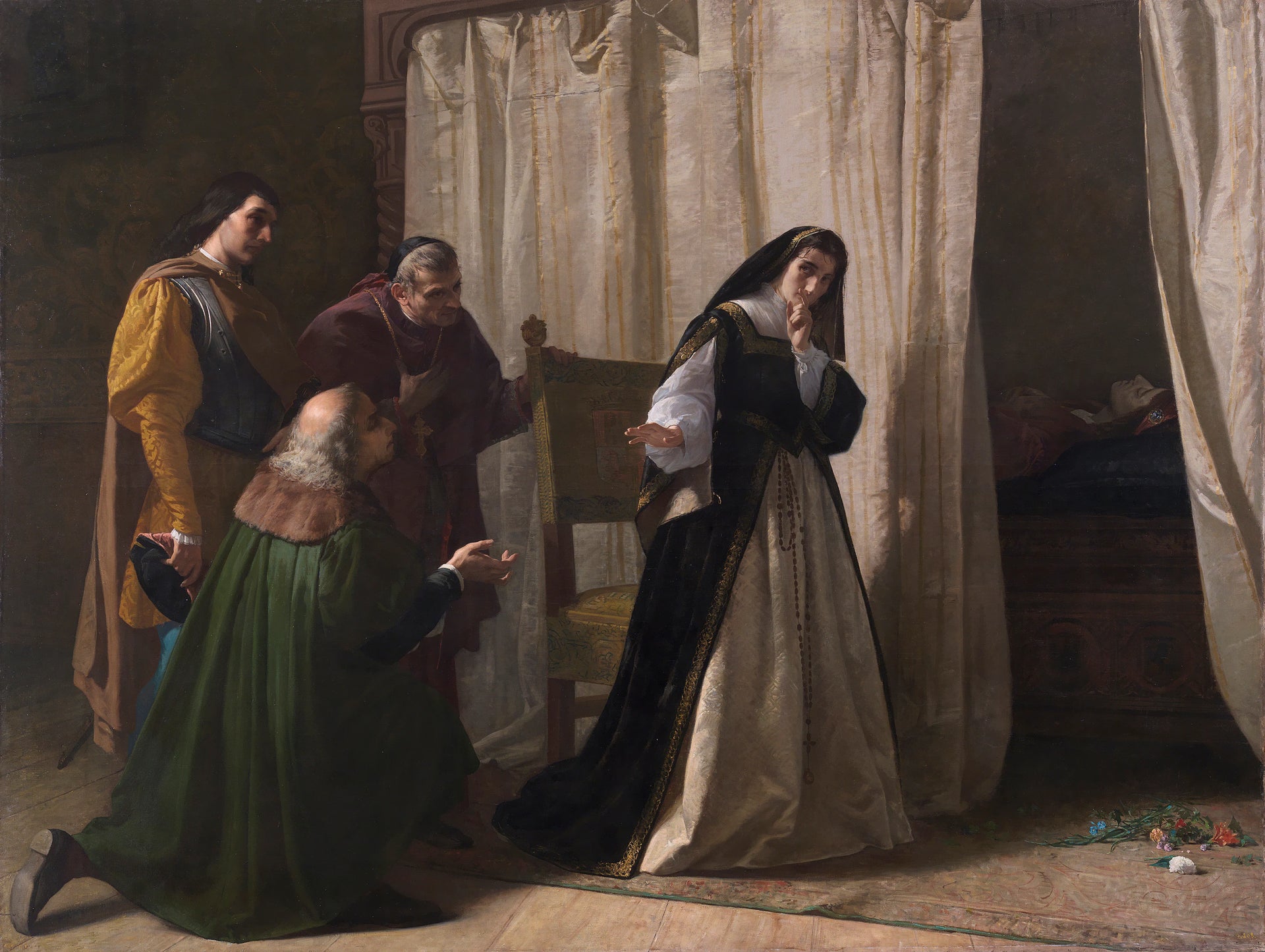 La Démence de Jeanne de Castille - Lorenzo Valles