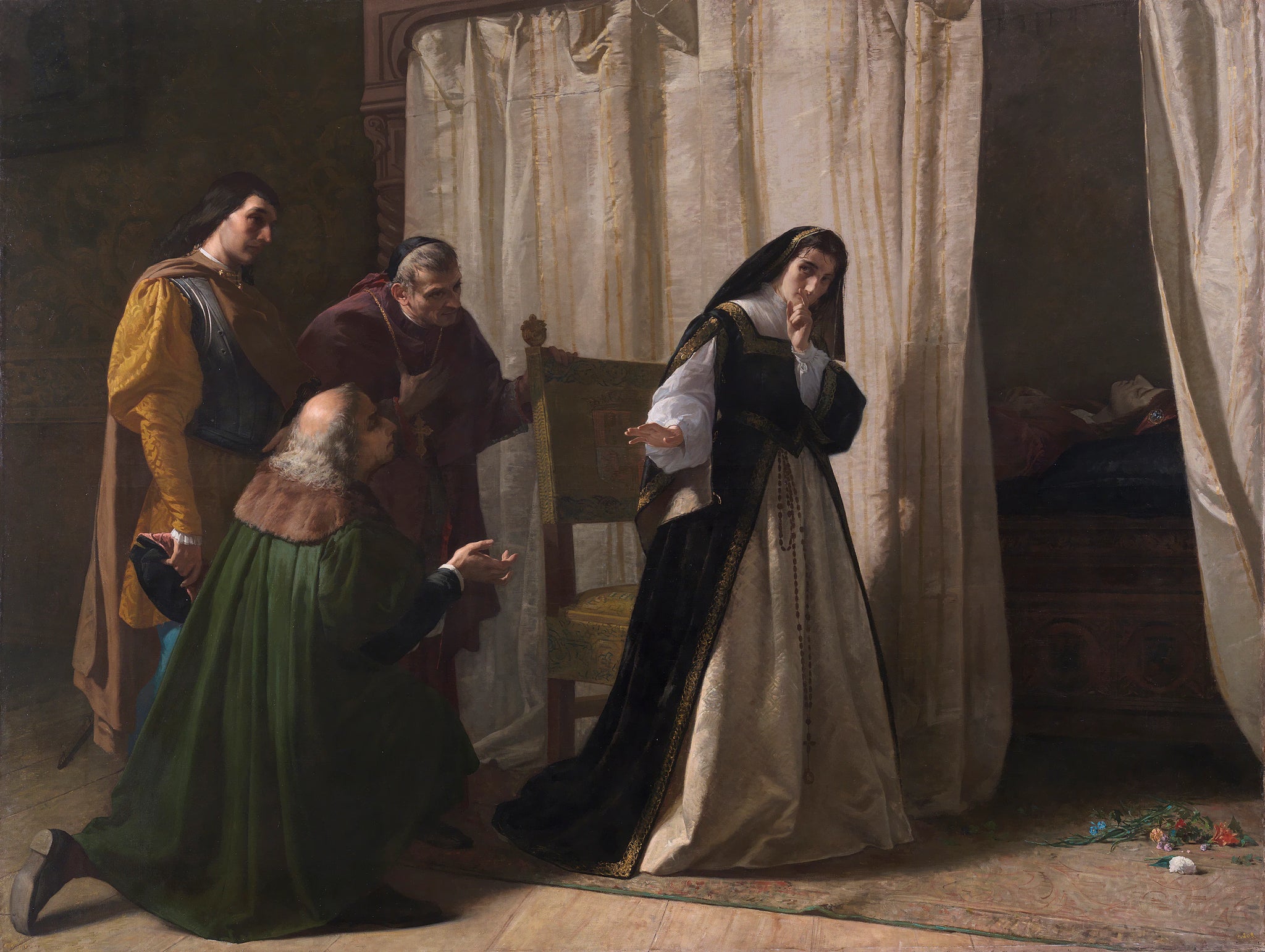 La Démence de Jeanne de Castille - Lorenzo Valles
