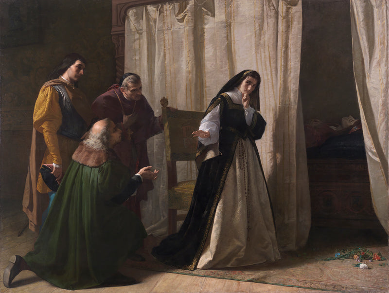 La Démence de Jeanne de Castille - Lorenzo Valles