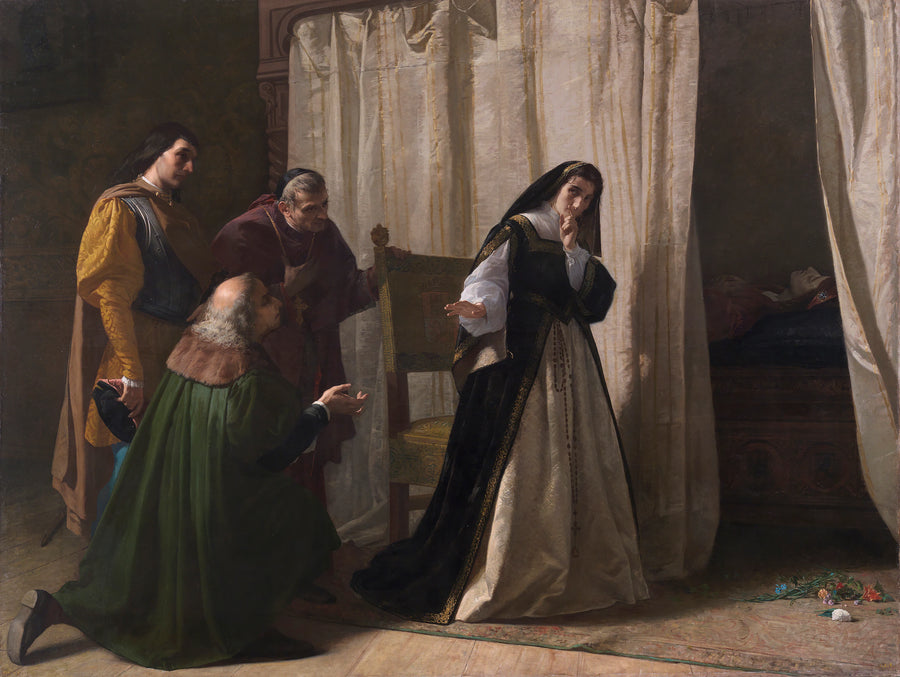La Démence de Jeanne de Castille - Lorenzo Valles