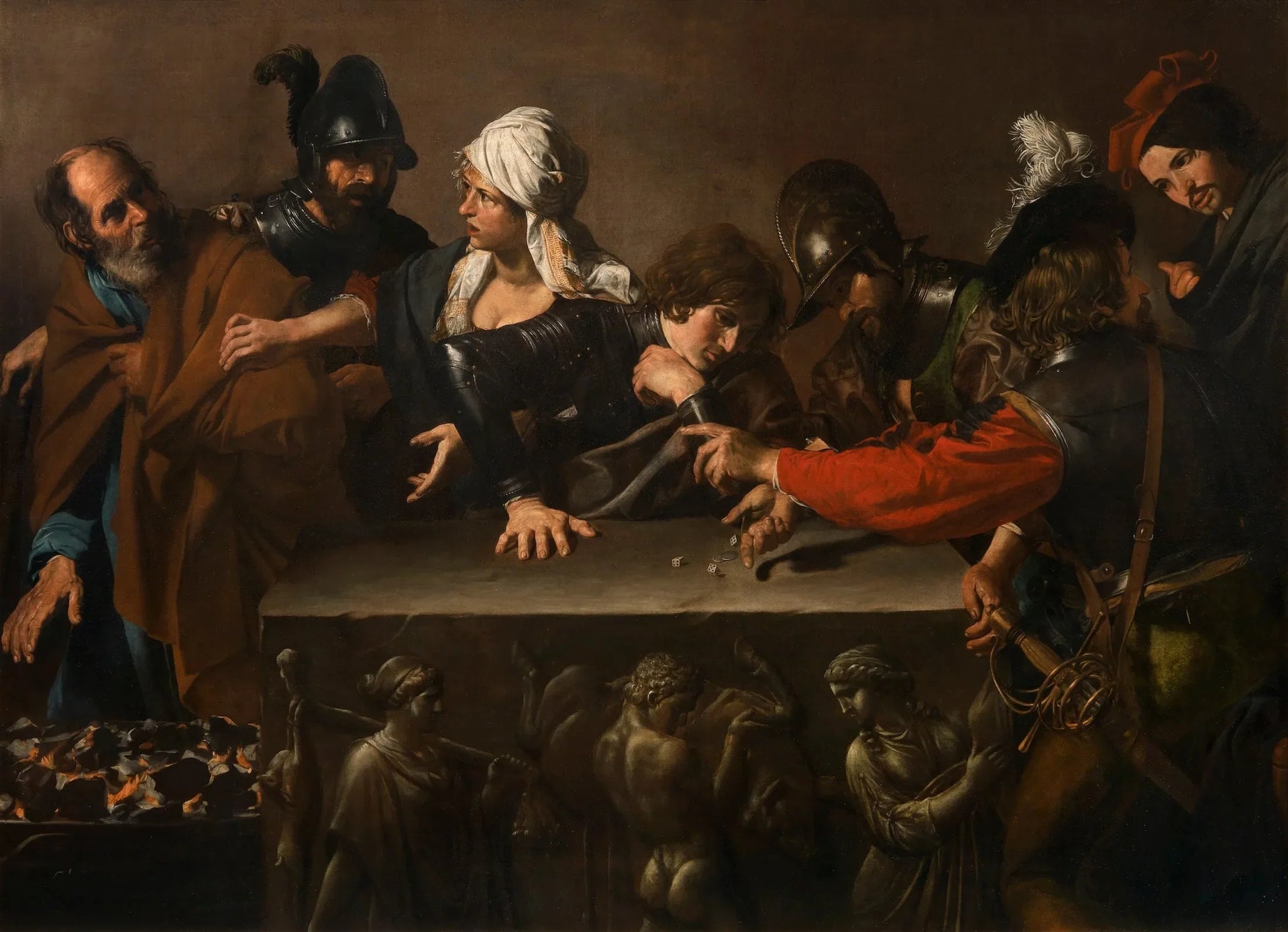 Déni de Peter - Valentin de Boulogne image 1 reproduction d’œuvre d’art à l’huile