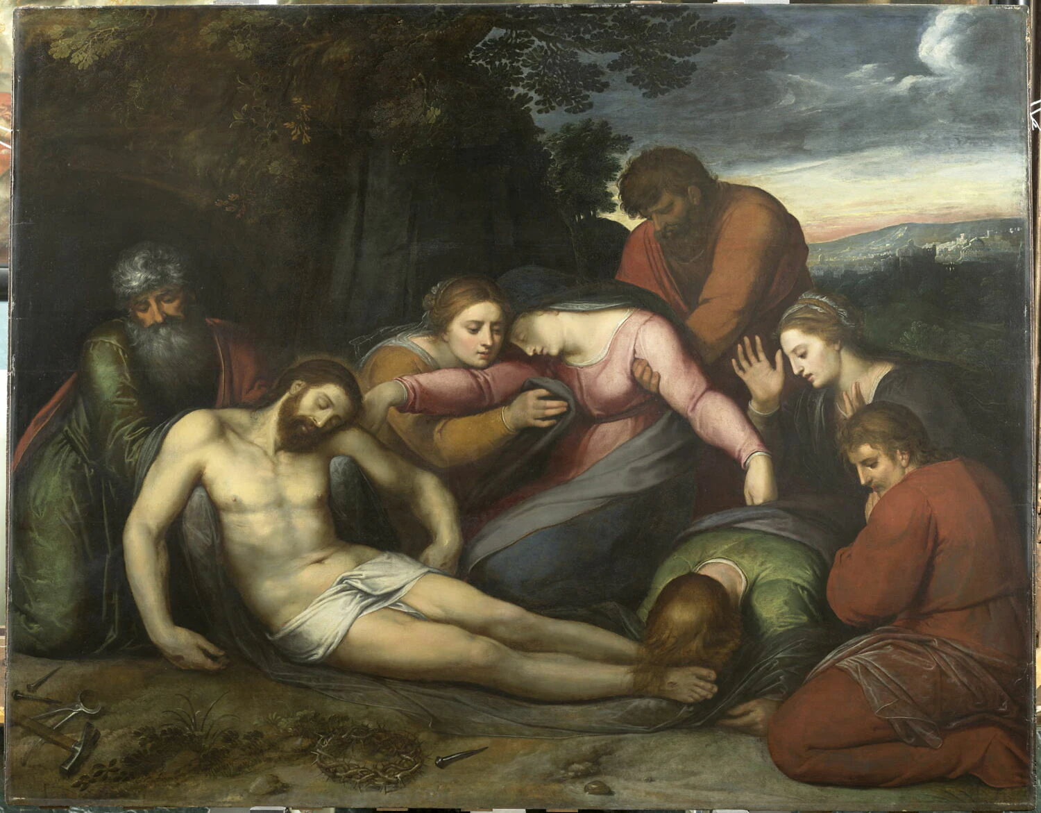 La Déploration du Christ - Otto van Veen