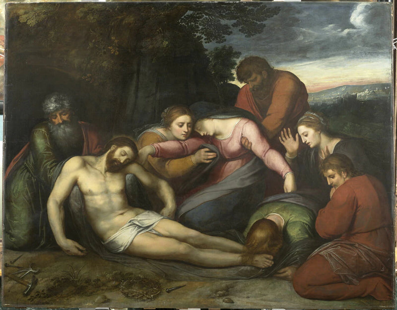 La Déploration du Christ - Otto van Veen