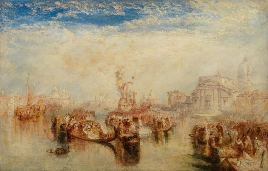 Depositing of John Bellini’s Three Pictures in La Chiesa Redentore, Venice - J. M. W. Turner