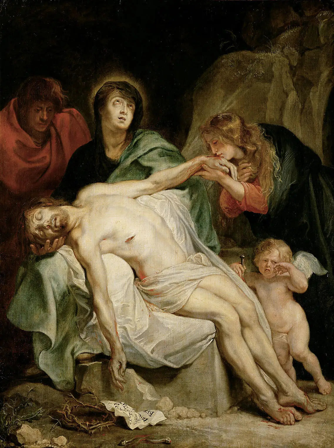 Déposition - Antoine van Dyck image 1 tableau peint à l’huile sur toile