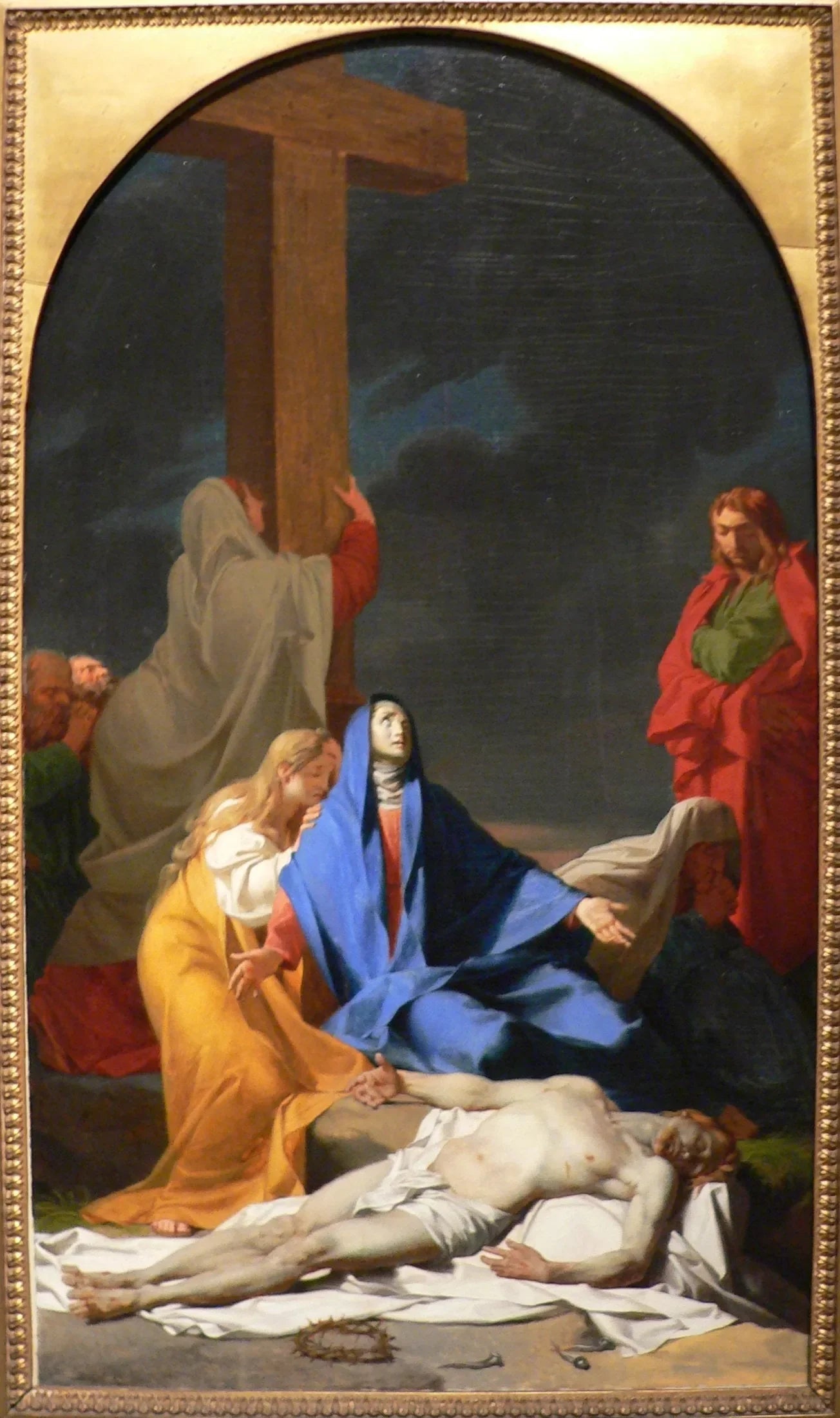 Déposition - Jean-Baptiste Regnault image 1 reproduction réalisée par Alpha Reproduction