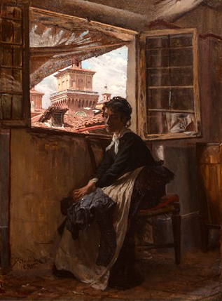 Depuis le grenier de Ferrare - Giovanni Boldini