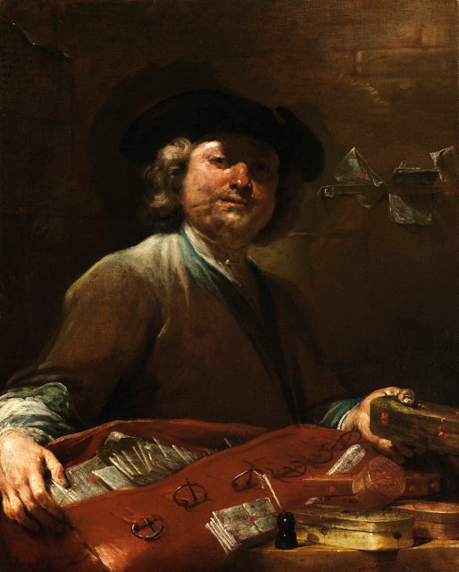 Der Briefträger - Giuseppe Maria Crespi image 1 copie peinte à la main à l’huile