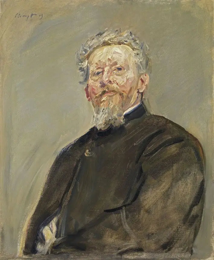 Der Dichter Michael Georg Conrad - Max Slevogt image 1 reproduction de peinture à l’huile